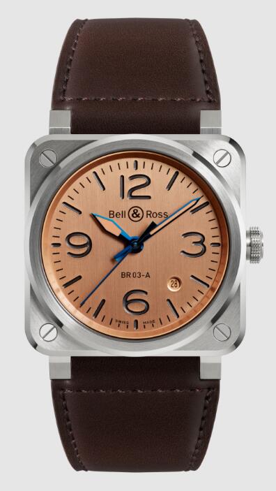 Bell & Ross NEW BR 03 COPPER Replica Watch BR03A-GB-ST/SCA